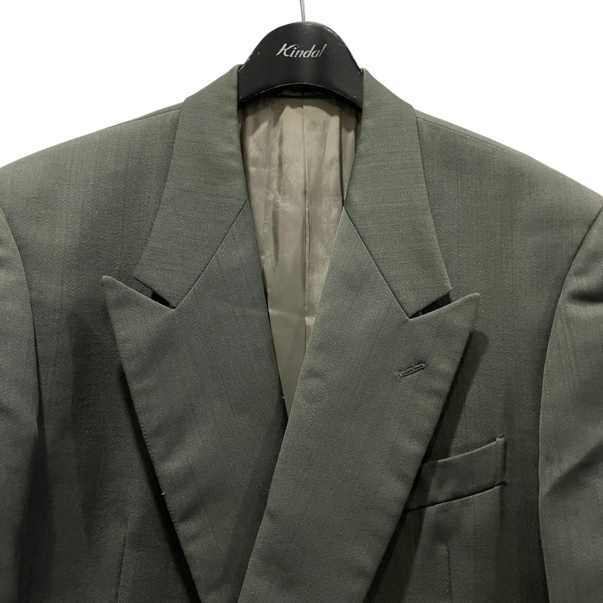 GIORGIO ARMANI ダブルジャケット 古着・中古-3枚目のアイテム画像
