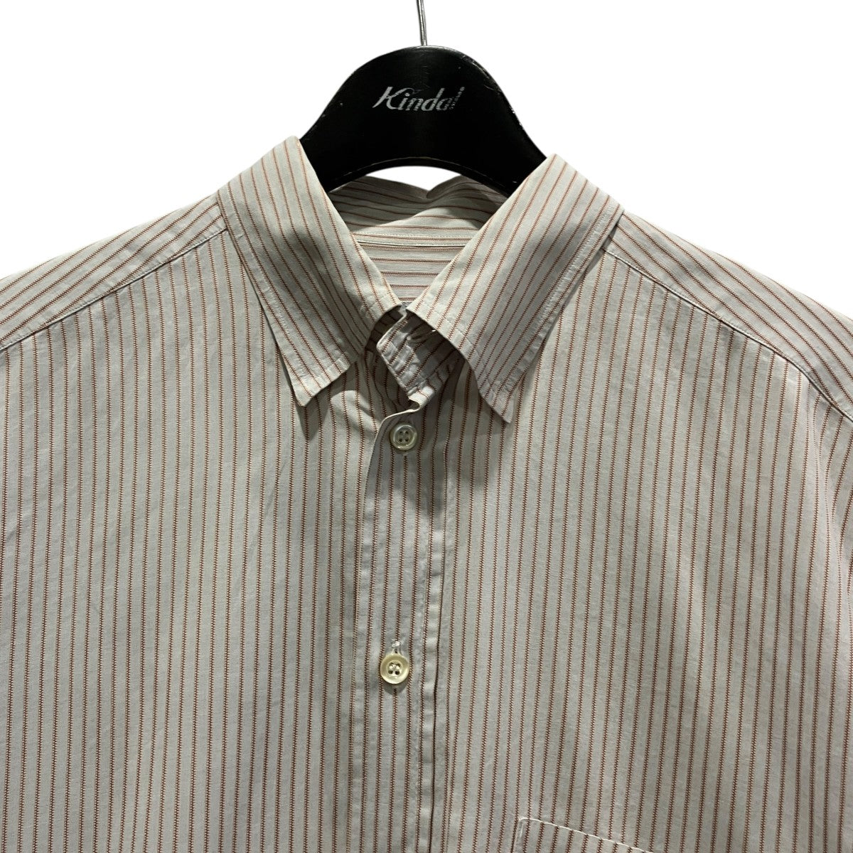 EMPORIO ARMANI ストライプシャツ 古着・中古-3枚目のアイテム画像