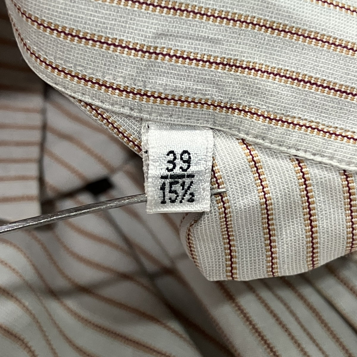 EMPORIO ARMANI ストライプシャツ 古着・中古-5枚目のアイテム画像