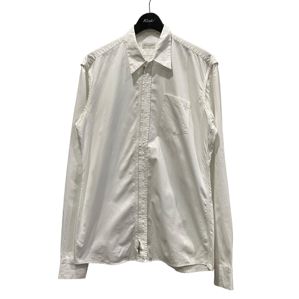 DRIES VAN NOTEN ジップシャツ 古着・中古-1枚目のアイテム画像