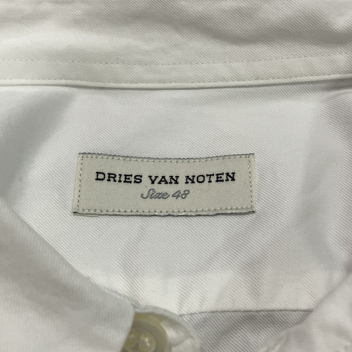 DRIES VAN NOTEN ジップシャツ 古着・中古-5枚目のアイテム画像