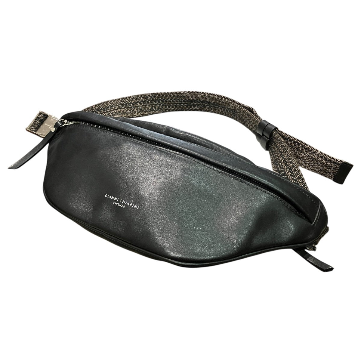 GIANNI CHIARINI レザーウエストバッグ 古着・中古-1枚目のアイテム画像