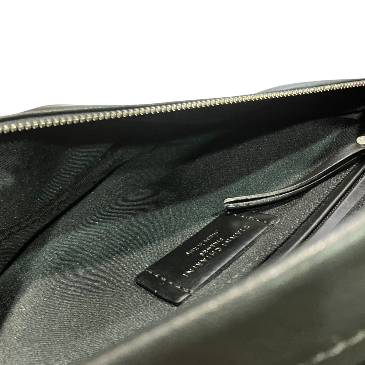 GIANNI CHIARINI レザーウエストバッグ 古着・中古-3枚目のアイテム画像