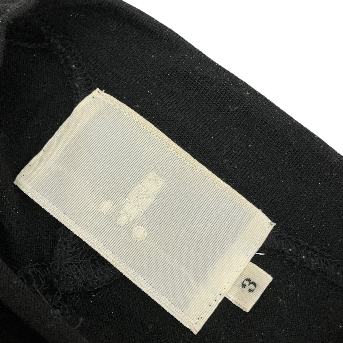 ウール天竺クルーネックニットソークルーネックニットKITO-19AW-C-7