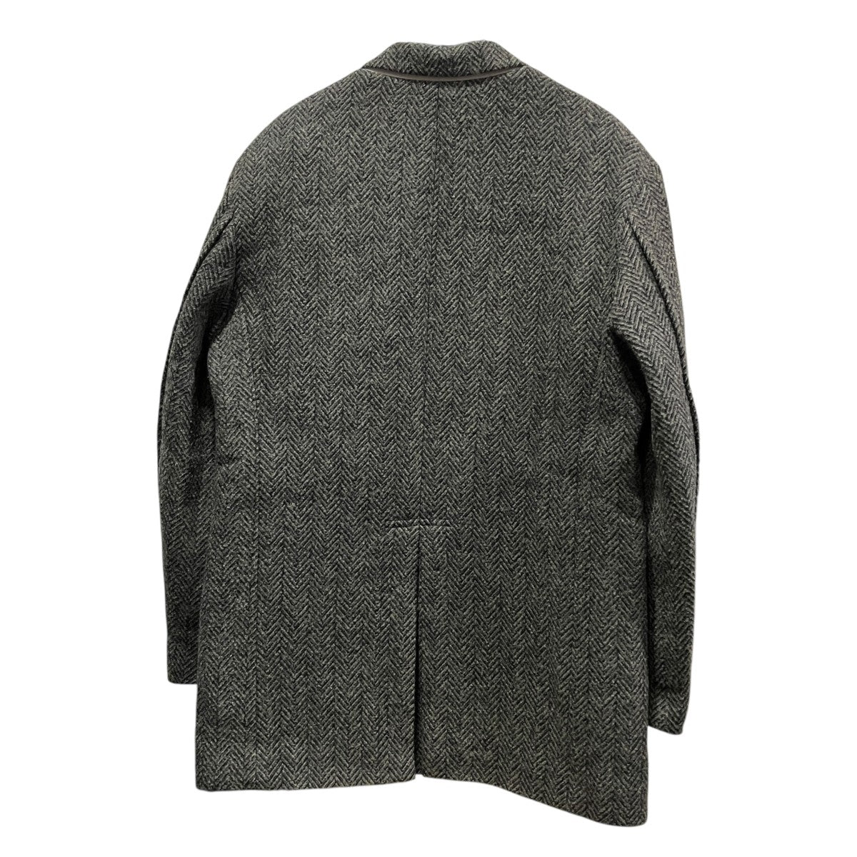 UNISEX DADDY CLASSIC WOOL JACKETヘリンボーンテーラードジャケット