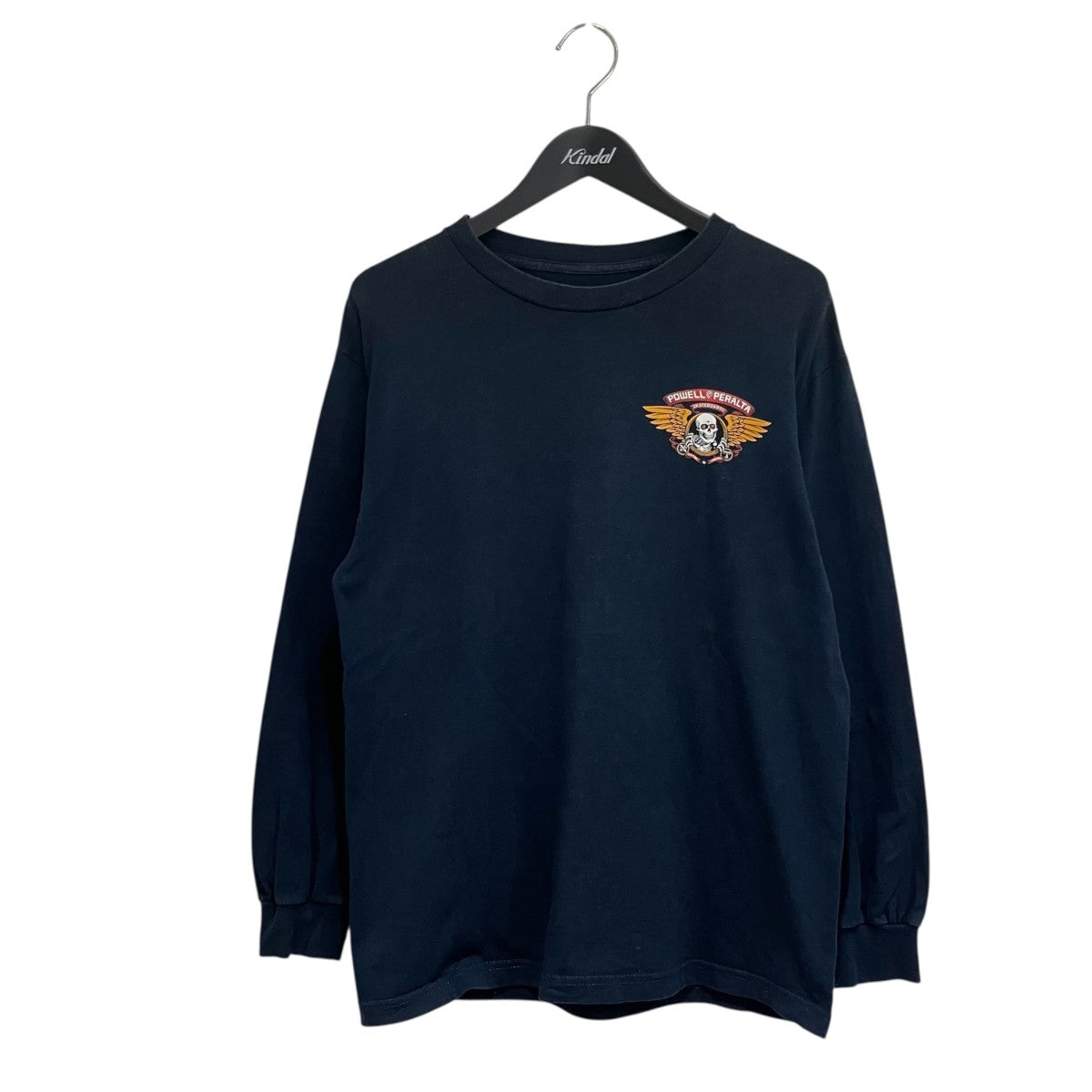 バックプリント長袖Tシャツ