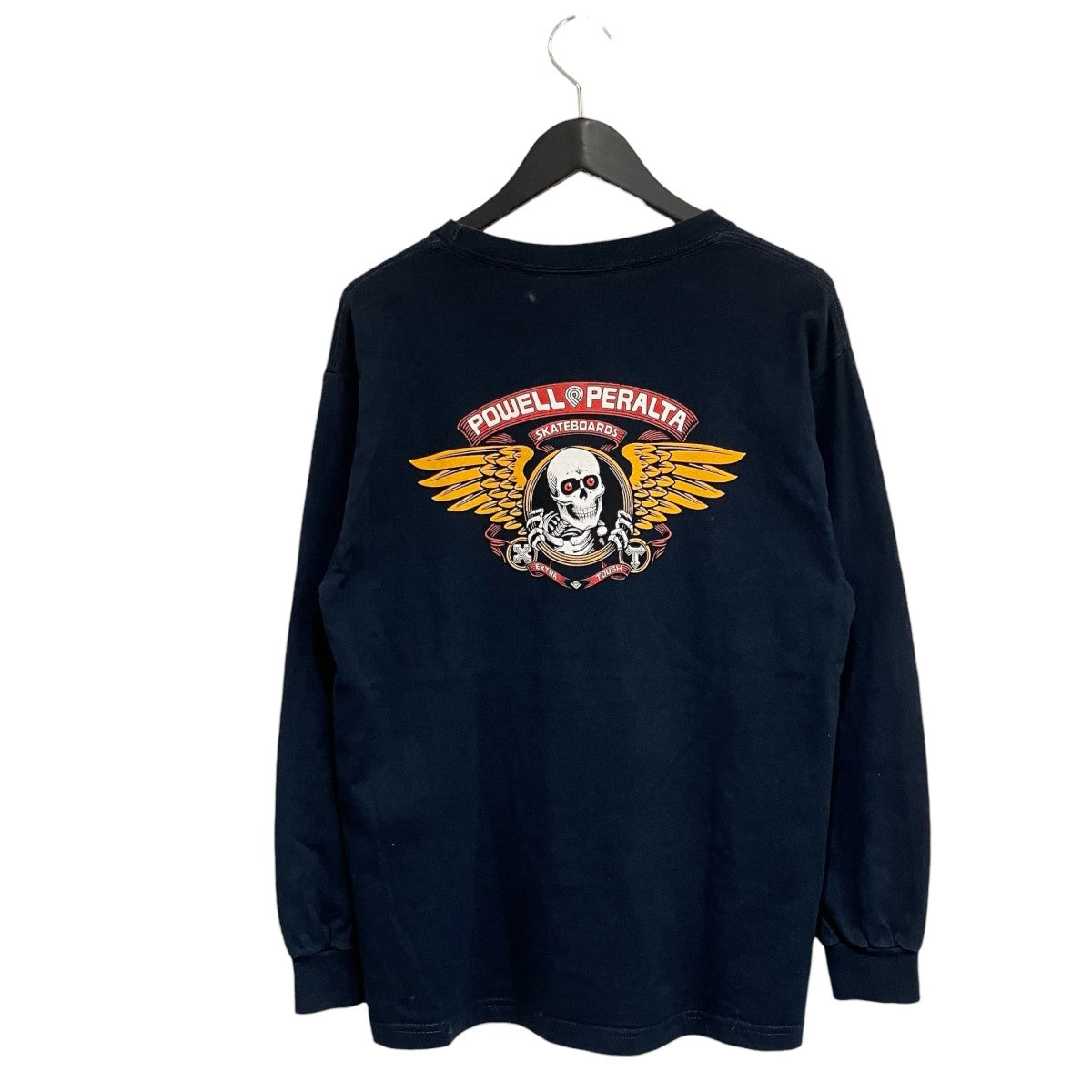 バックプリント長袖Tシャツ