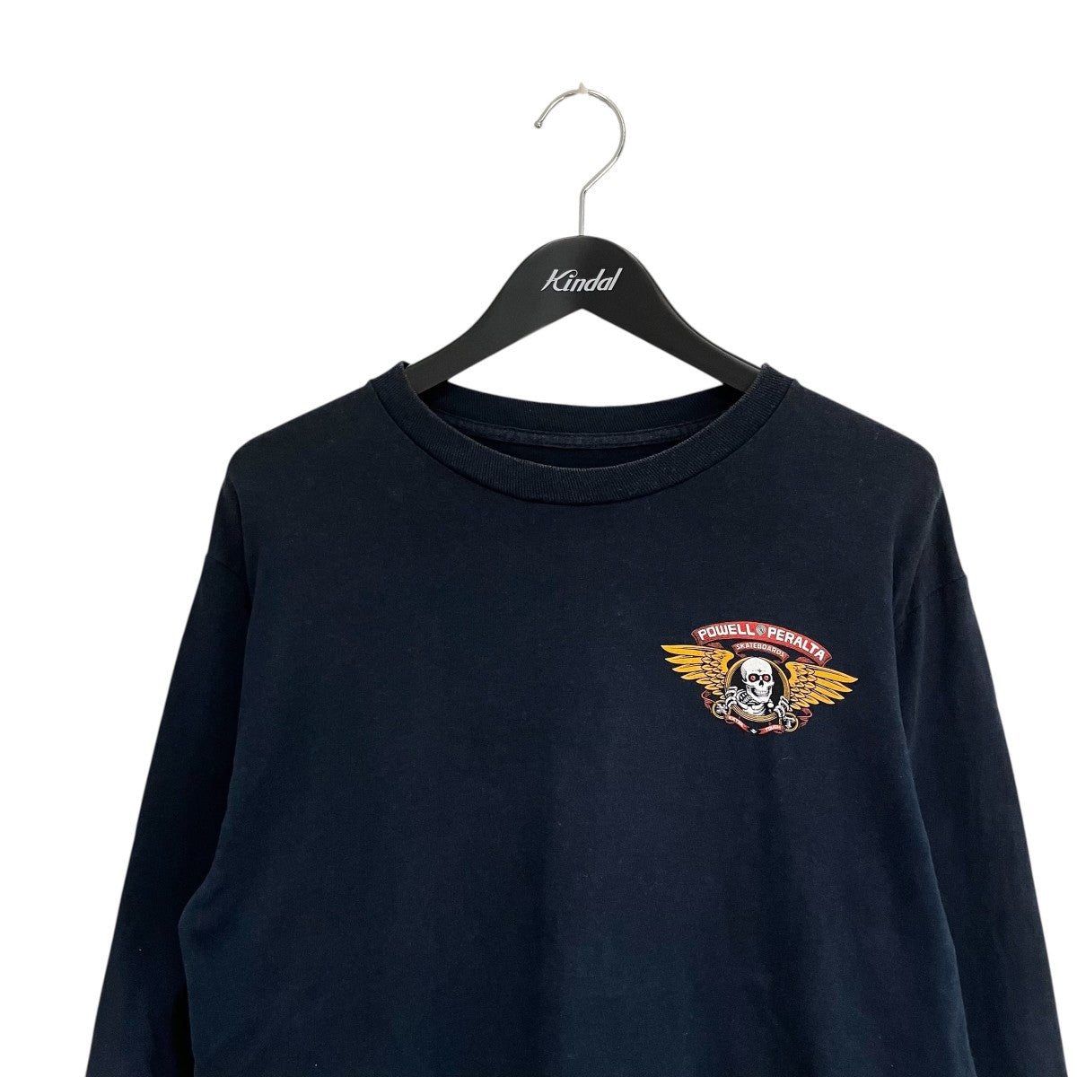 バックプリント長袖Tシャツ