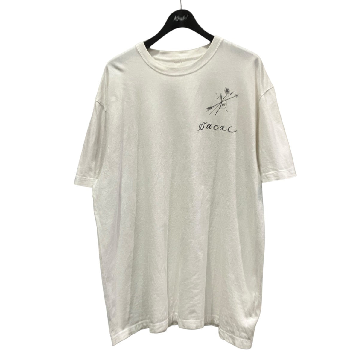 タトゥープリントTシャツ19-02144M