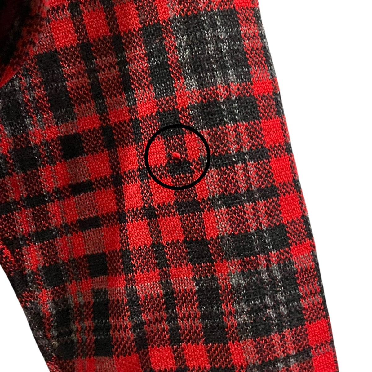tricot COMME des GARCONS(トリココムデギャルソン) チェックウール