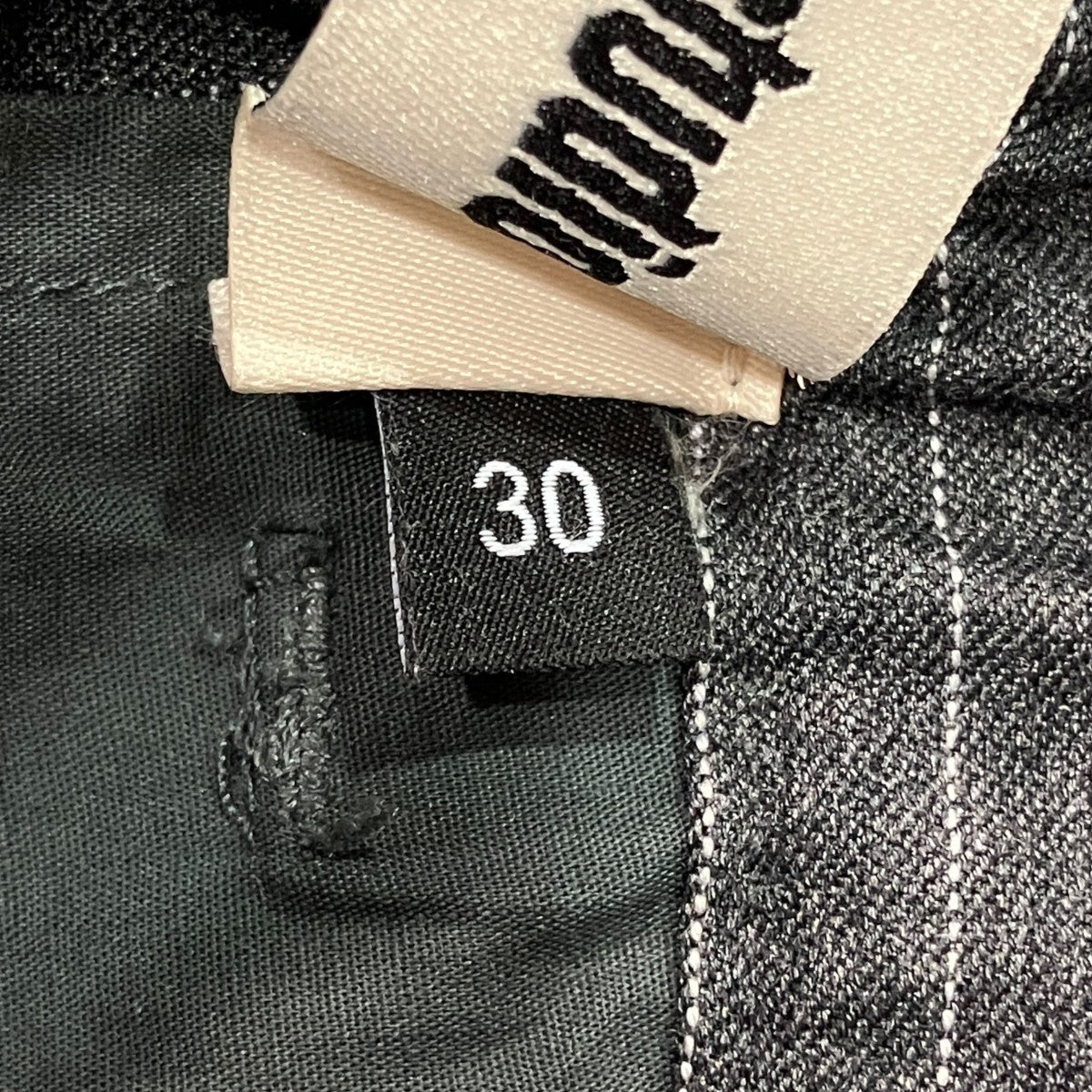 25AWElastic Waist Baggy Pantバギーパンツ