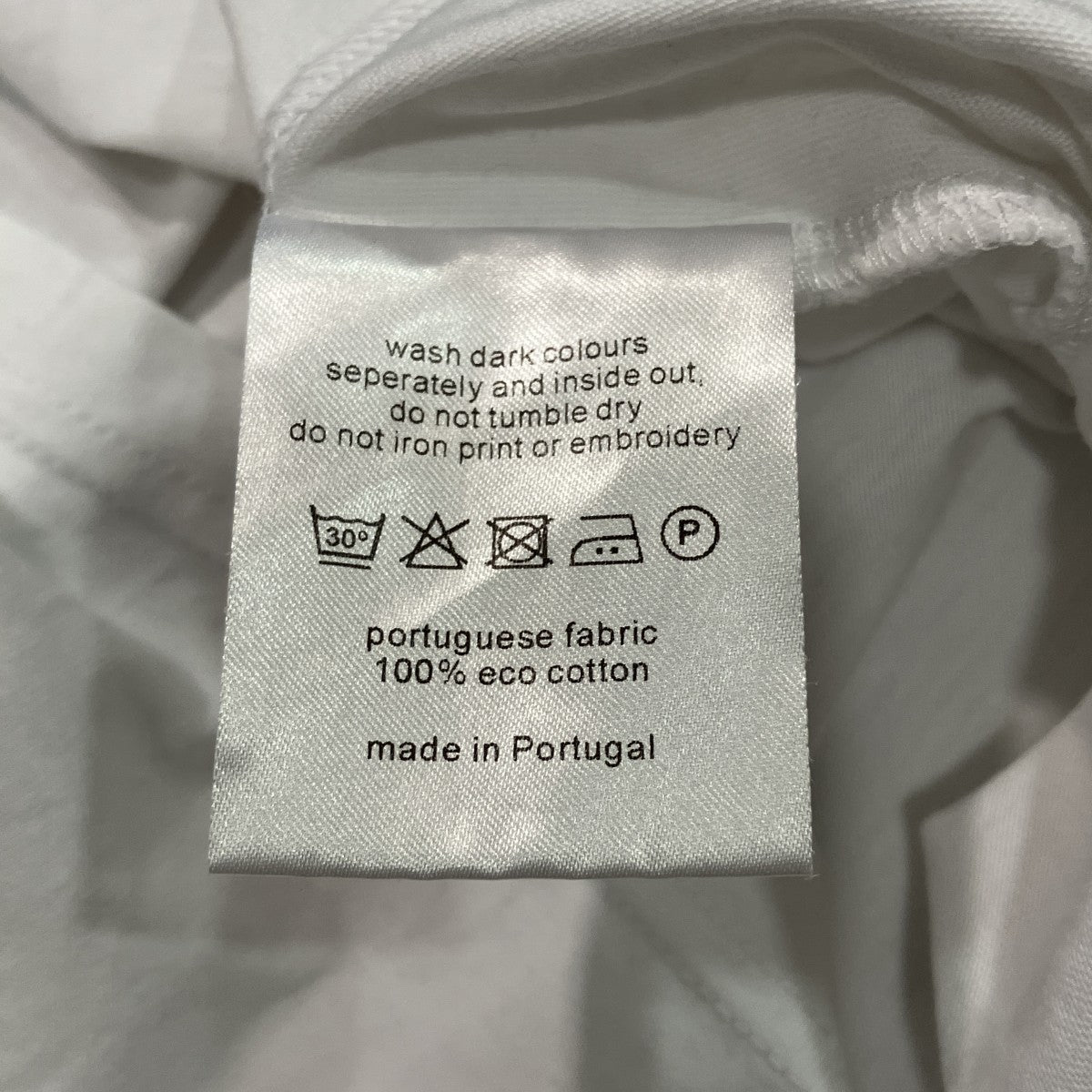 25SSコットンクルーネックTシャツ