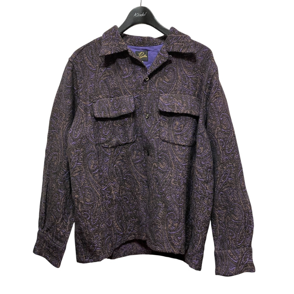 Classic Shirt - Wool Paisley Jq．ウールペイズリー ジャガード クラシック シャツPU164