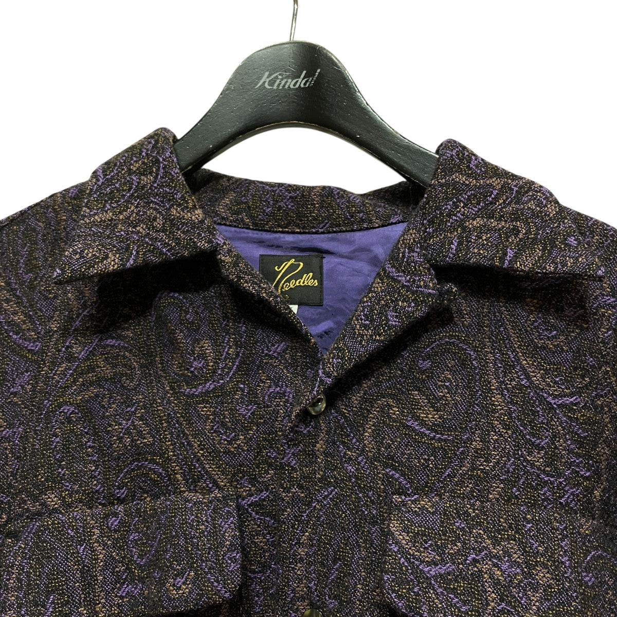 Classic Shirt - Wool Paisley Jq．ウールペイズリー ジャガード クラシック シャツPU164