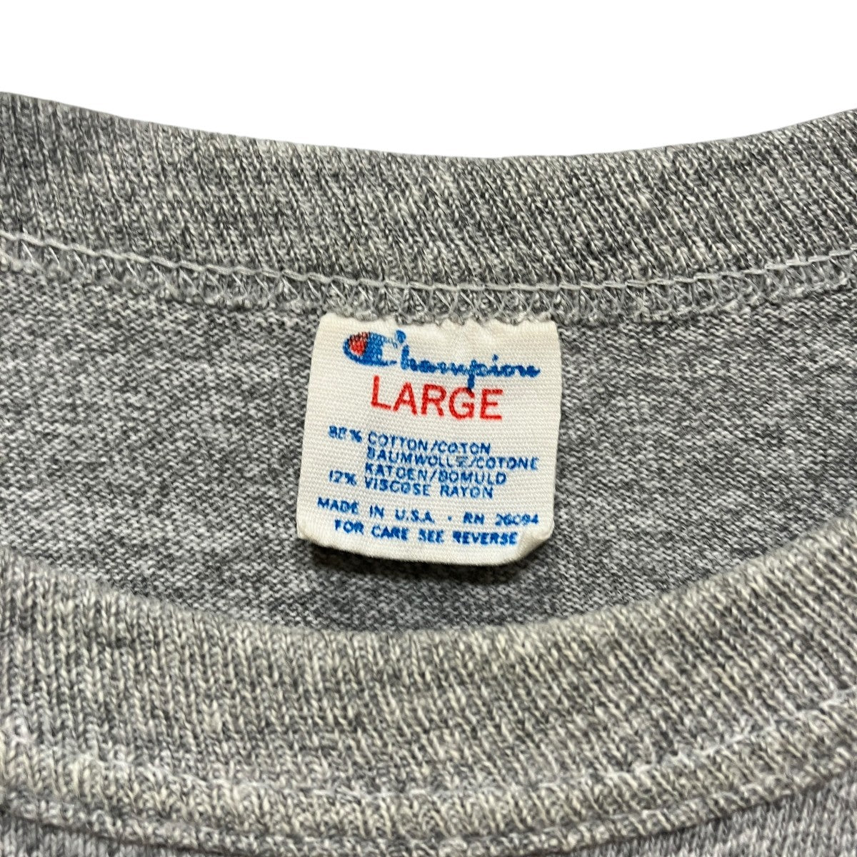80s トリコタグNOTRE DAMEプリントTシャツ