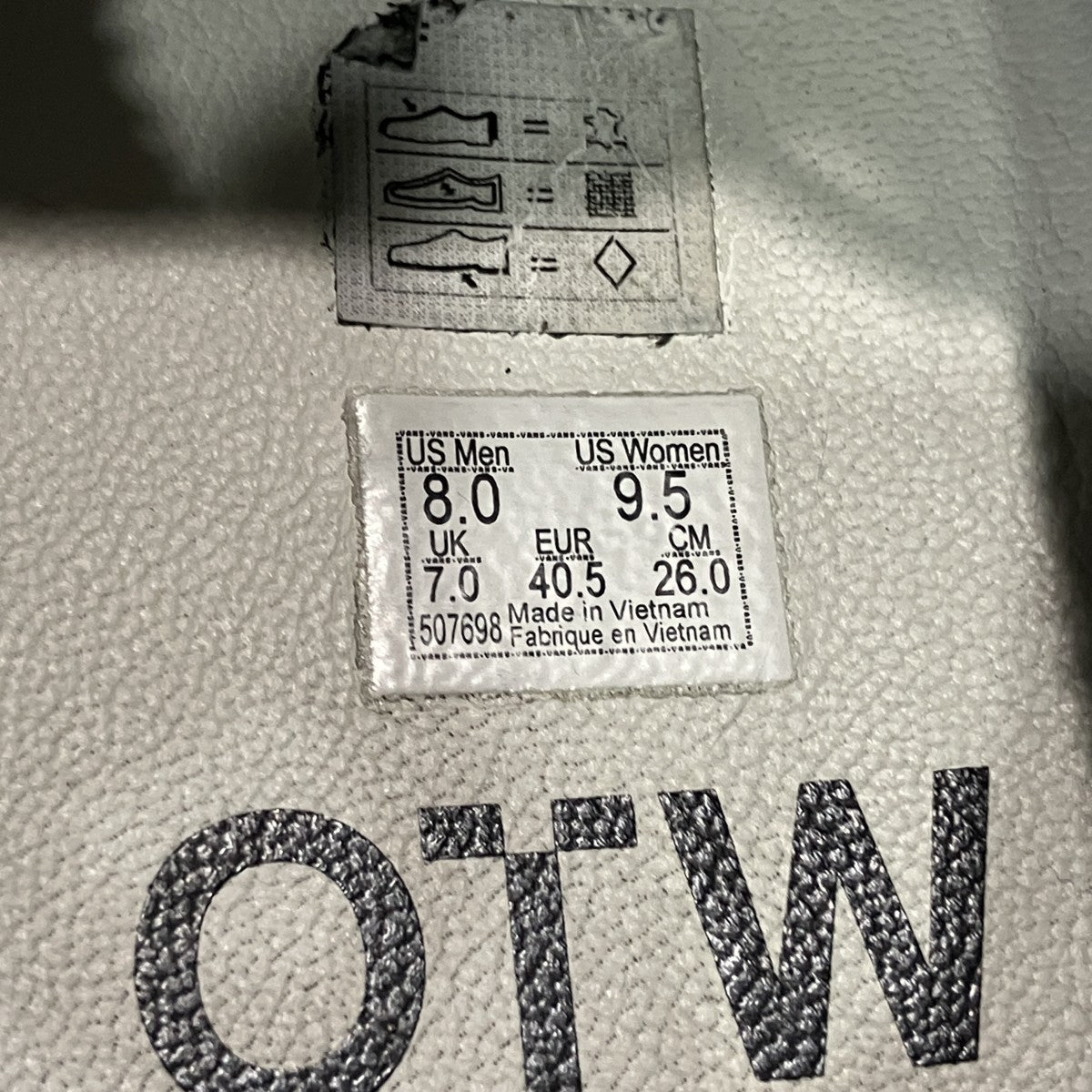 Otw Era Moc Stitch Vibramレザースニーカー