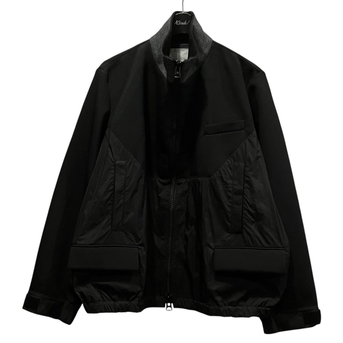 25SSMatelasse Twill Mix Jacketジップアップジャケット25-03635M