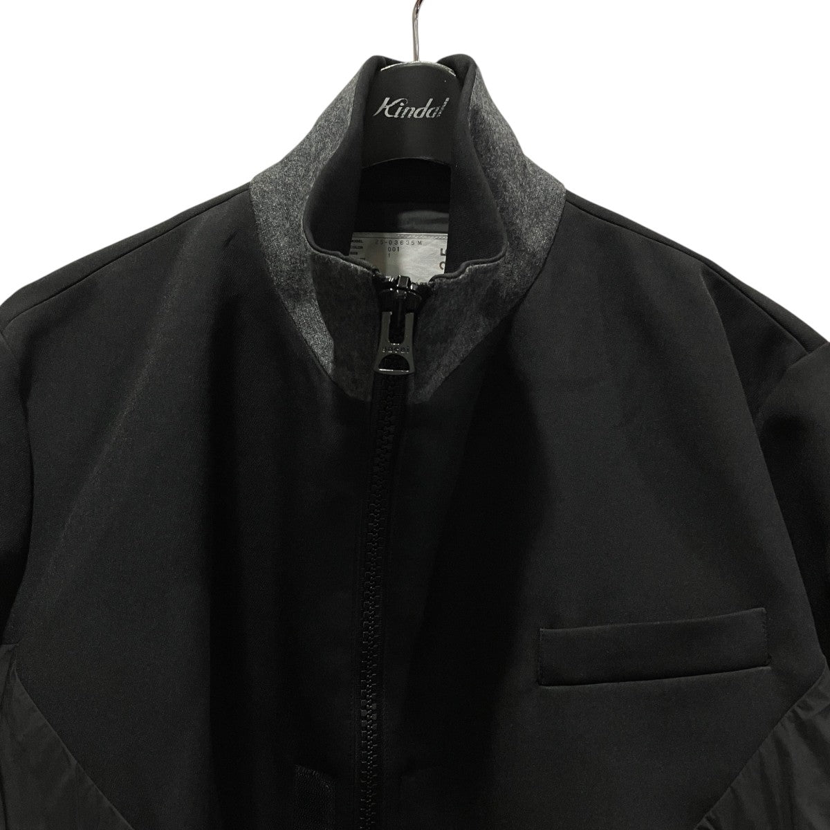 25SSMatelasse Twill Mix Jacketジップアップジャケット25-03635M