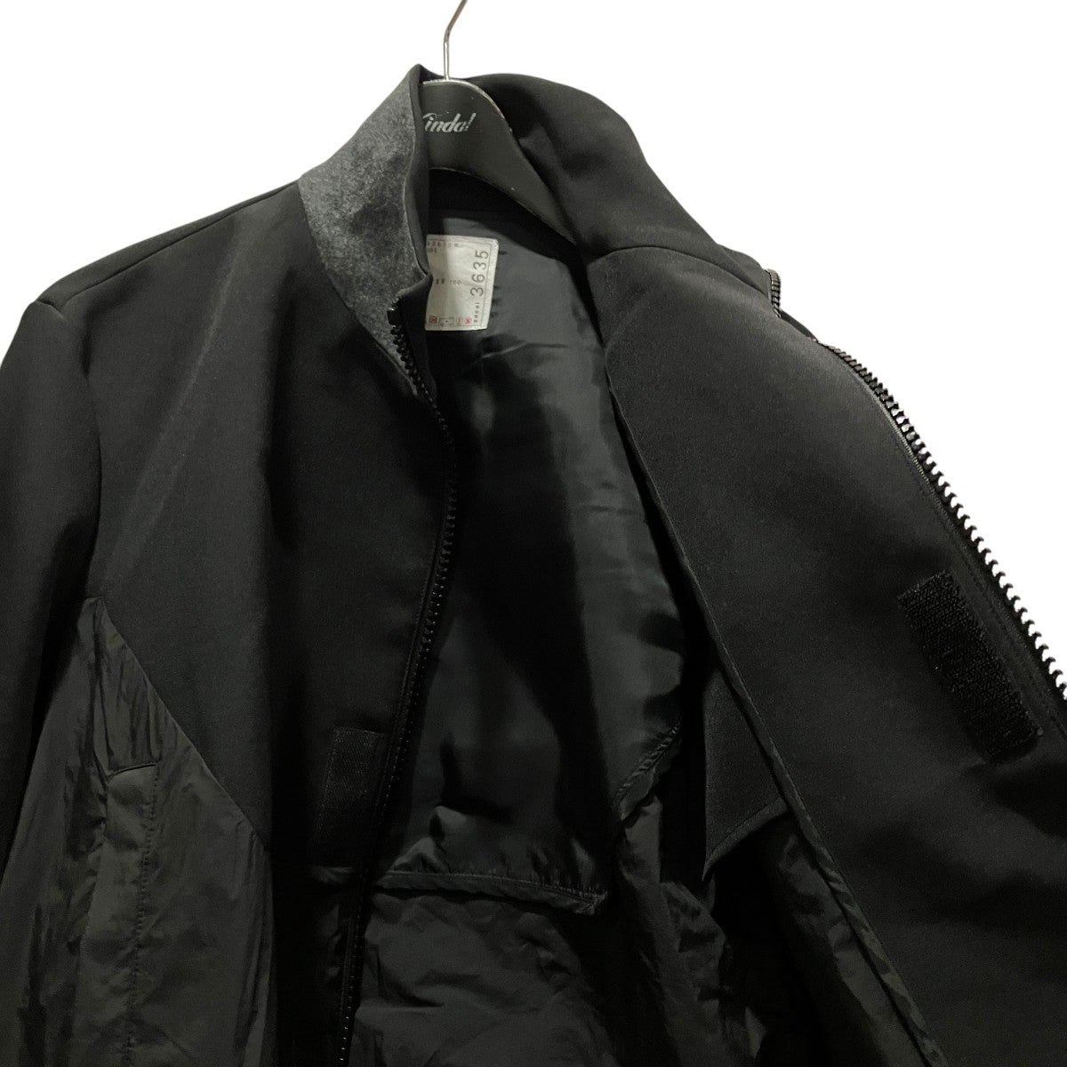 25SSMatelasse Twill Mix Jacketジップアップジャケット25-03635M