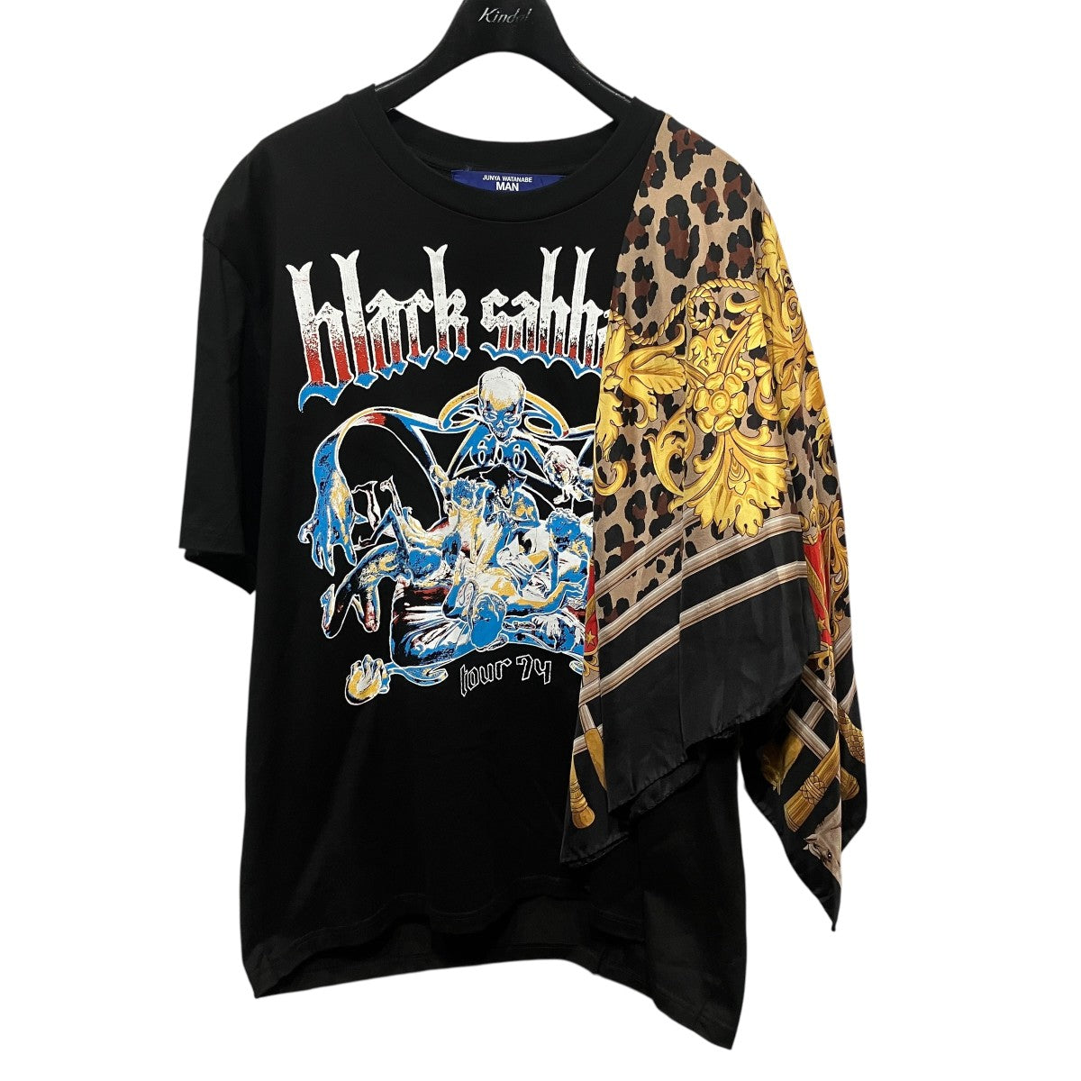 SOORP SILK SCARF TEEスカーフドッキングTシャツWO-T002