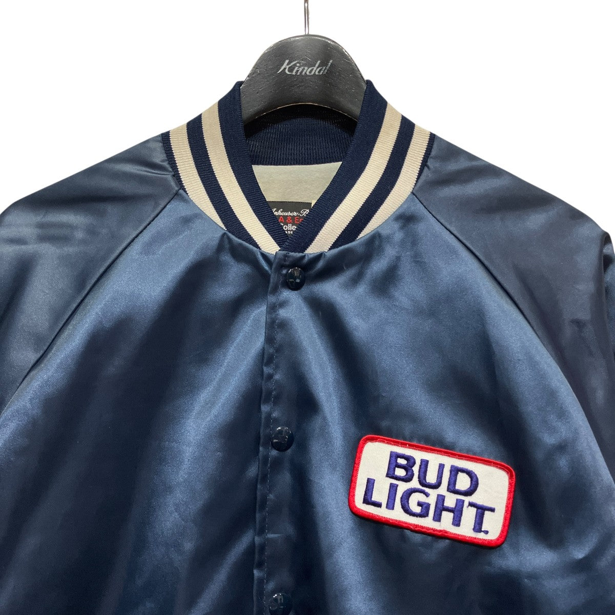 90sBUD LIGHT MADE IN USAスタジャン