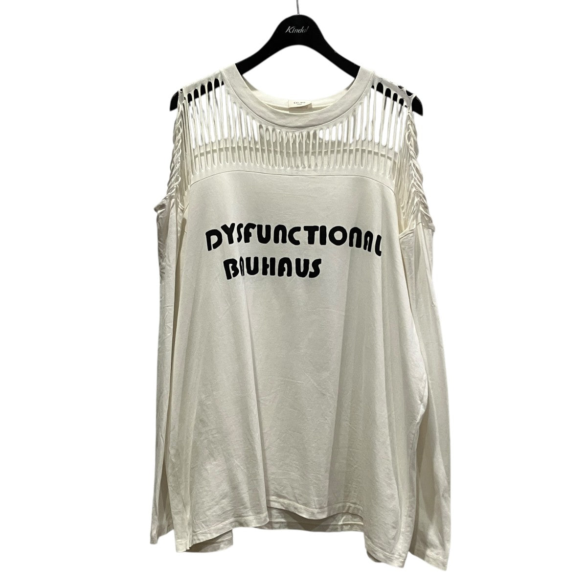 Dysfunctional BauhausカットアウトデザインTシャツ
