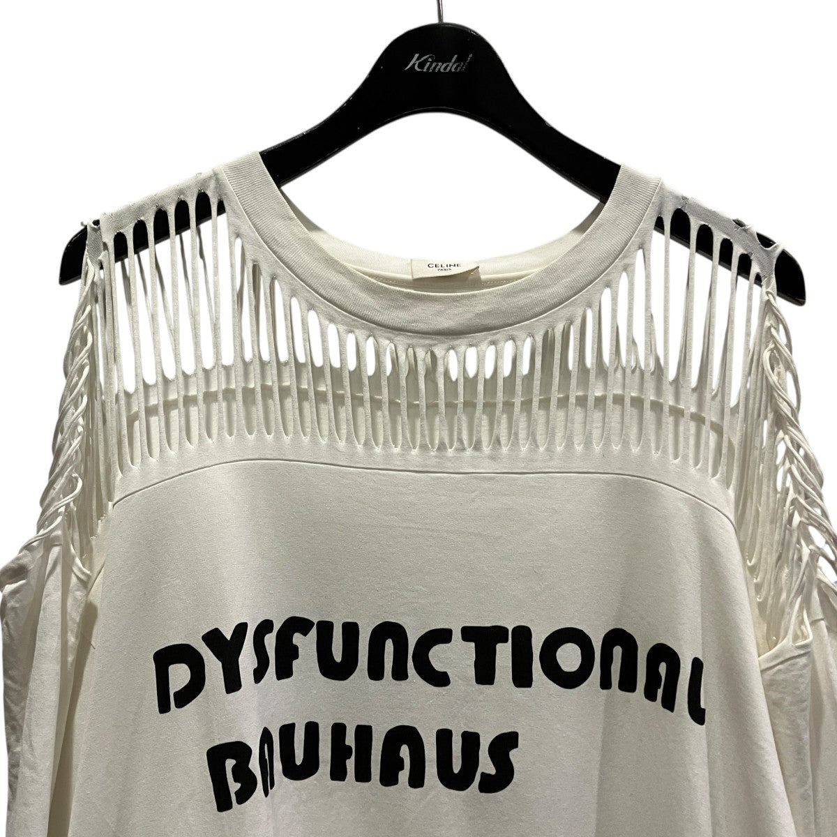 Dysfunctional BauhausカットアウトデザインTシャツ