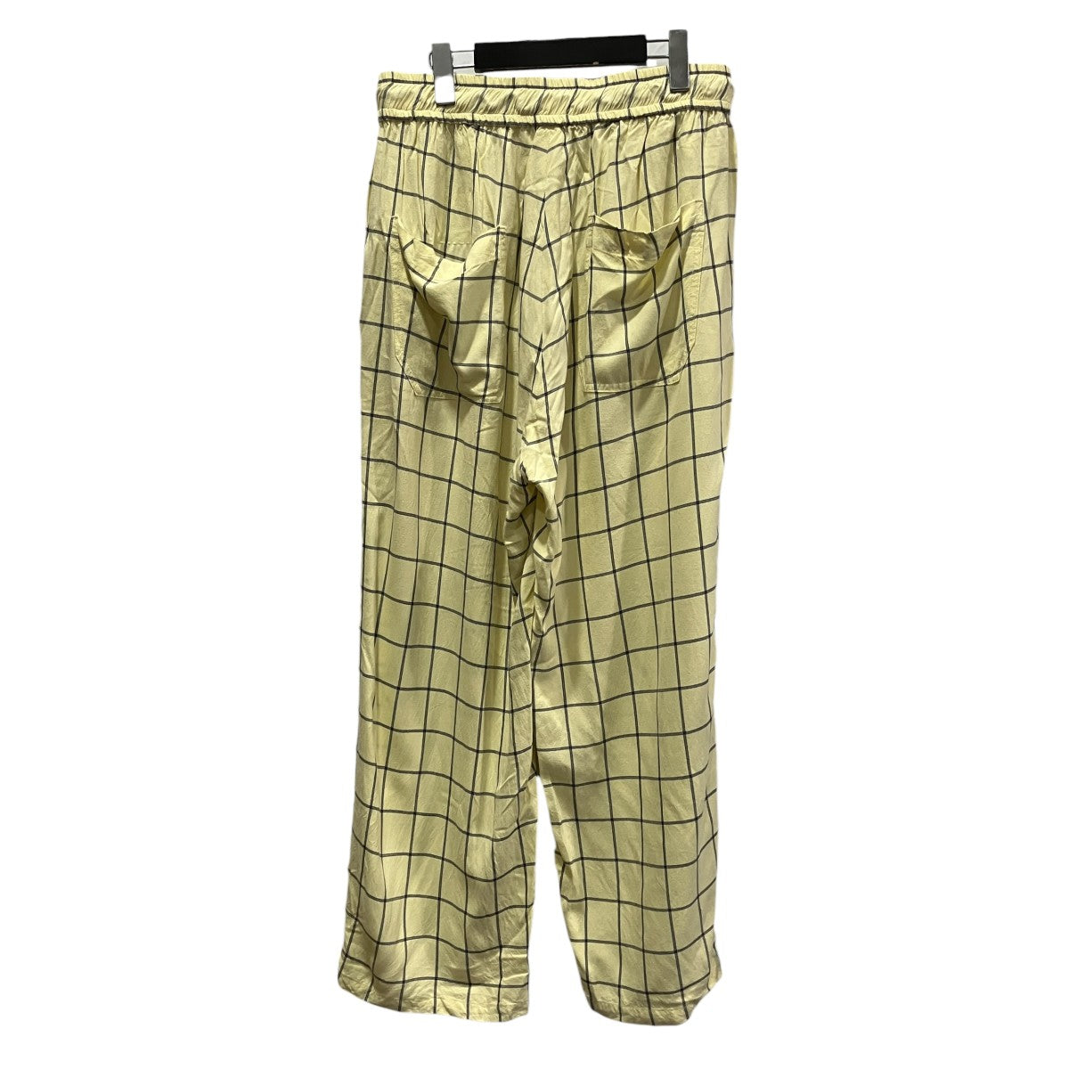RAYON CHECK SLACKSイージーチェックスラックスANC-PT42