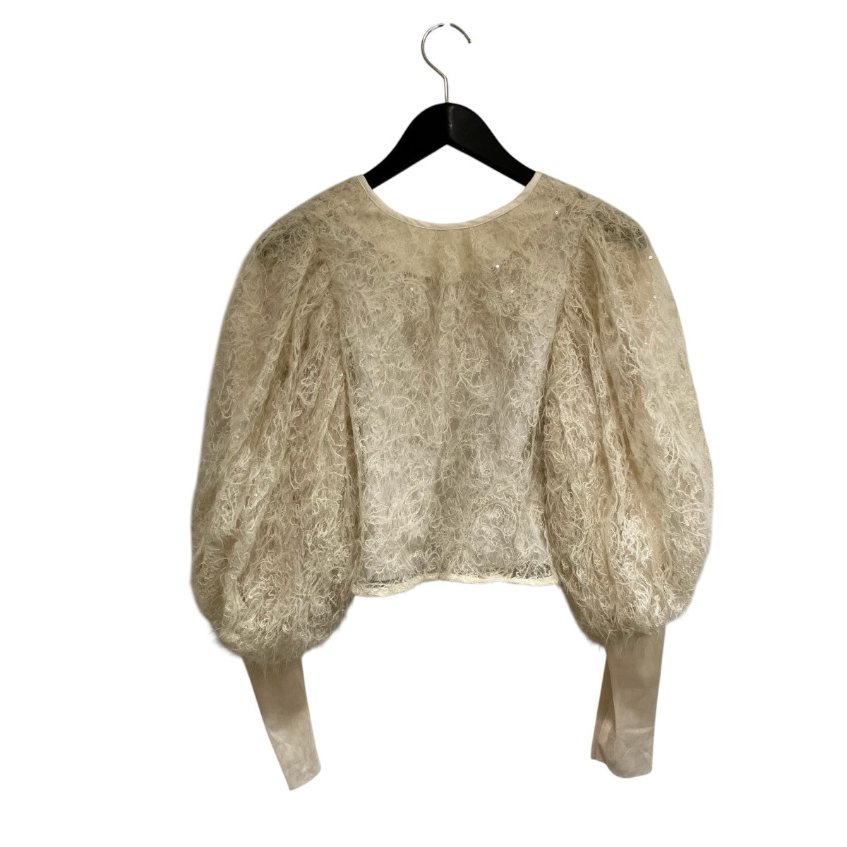 BRUSHED LACE VOLUME SLEEVE BLOUSEボリュームスリーブブラウス0124204660270