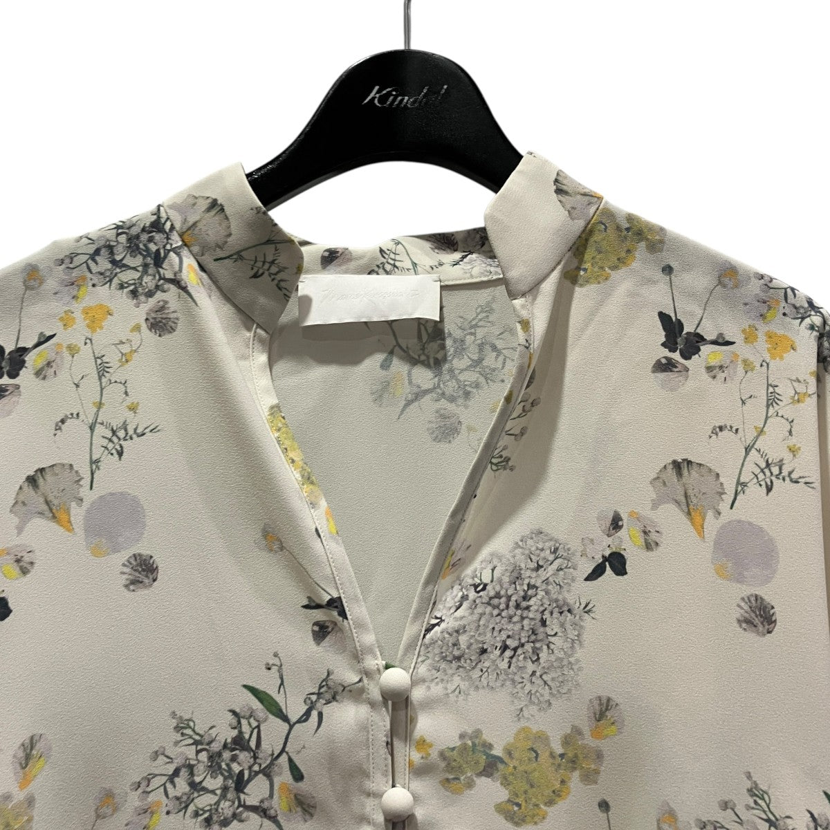 Flower Printed BlouseフラワープリントブラウスMM20PS-SH702