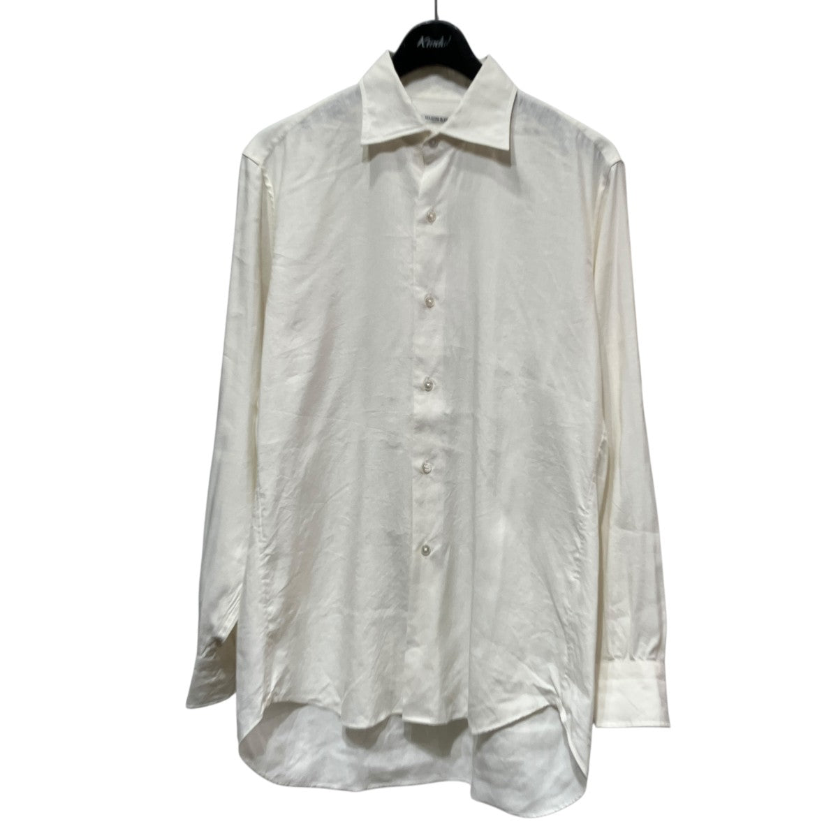 SEMI WIDE SPREAD SHIRTS 極HEMP SILKヘンプシルクシャツMT6103-0601A