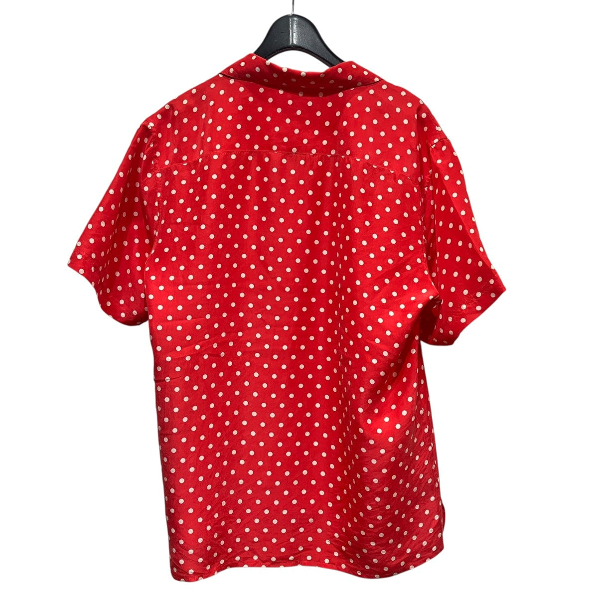 Polka Dot Silk Shirtドットシルクオープンカラーシャツ