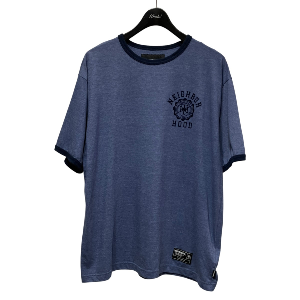 26SSHEATHER FABRIC TEE SSリンガープリントTシャツ261UWNH-CSM02