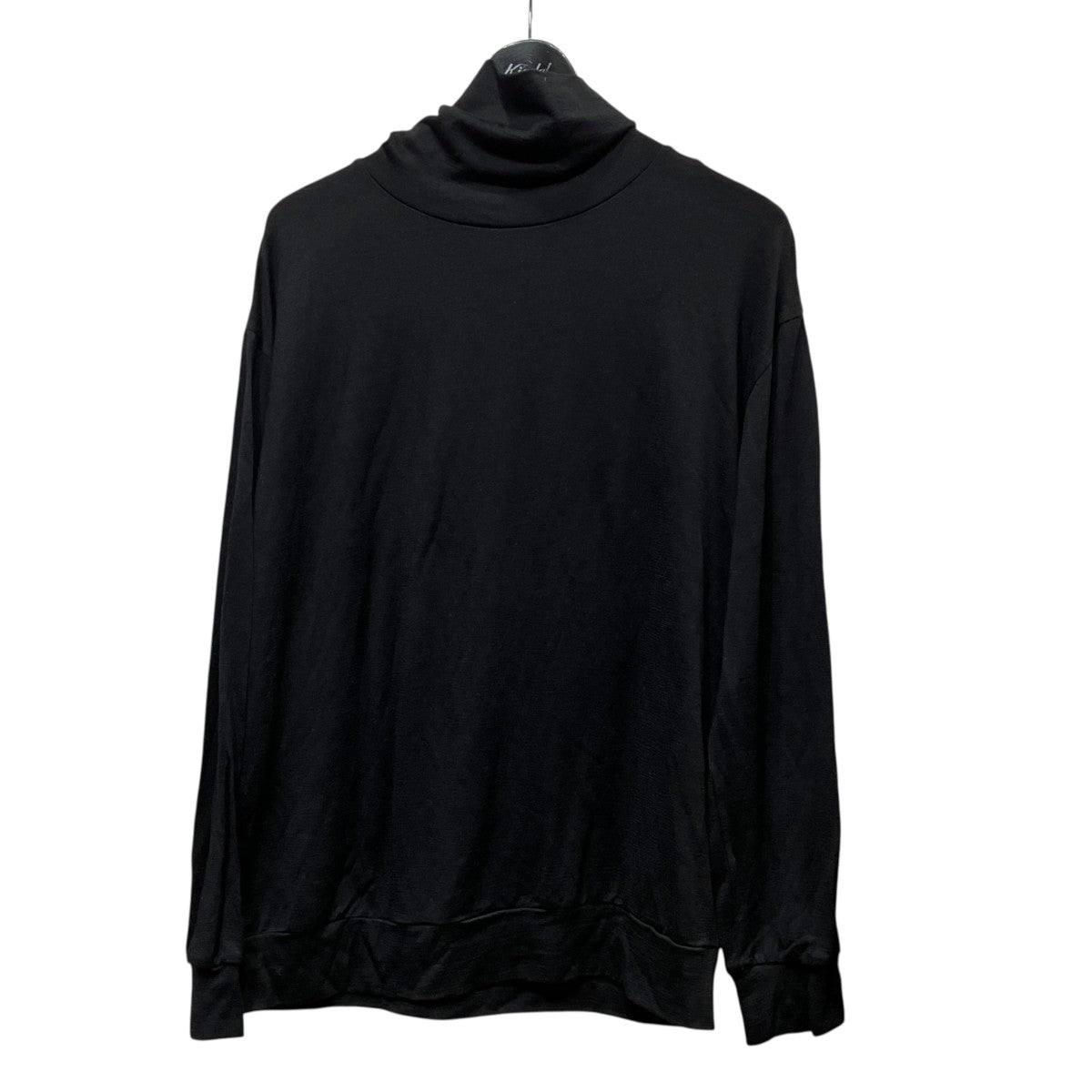 ウール天竺 タートルネック 長袖 ニット TシャツSL8W-T528