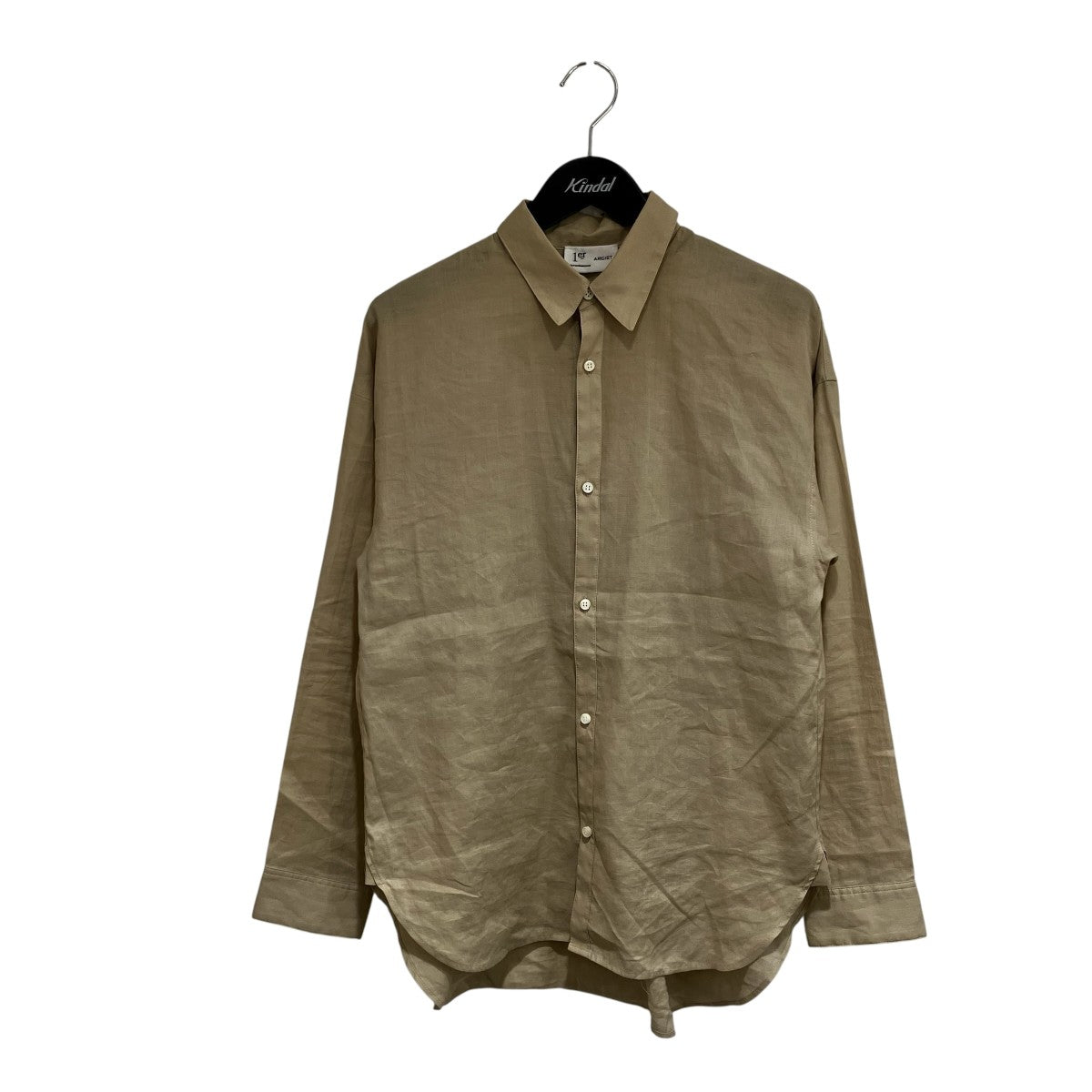 1er Arrondissement ラミーコットンミニマルシャツ 古着・中古-1枚目のアイテム画像