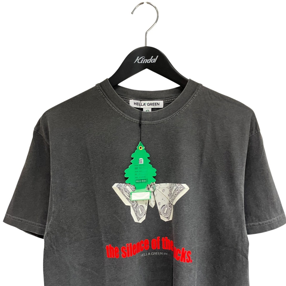 HELLA GREEN Butterfly S S T-shirt半袖TシャツHG2520-TS02 古着・中古-3枚目のアイテム画像