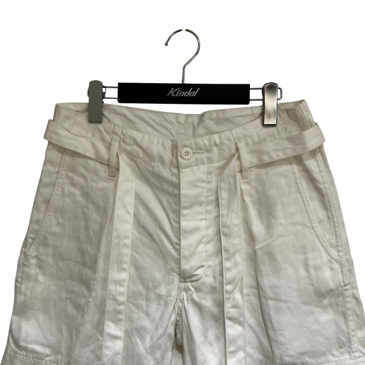 MOJITO リネンベルテッドハーフパンツ2081-1904 古着・中古-3枚目のアイテム画像