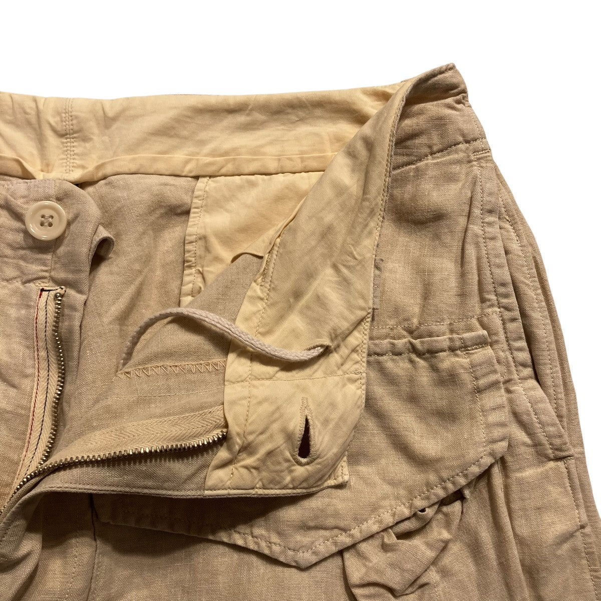 45R リネンハーフパンツ 古着・中古-5枚目のアイテム画像