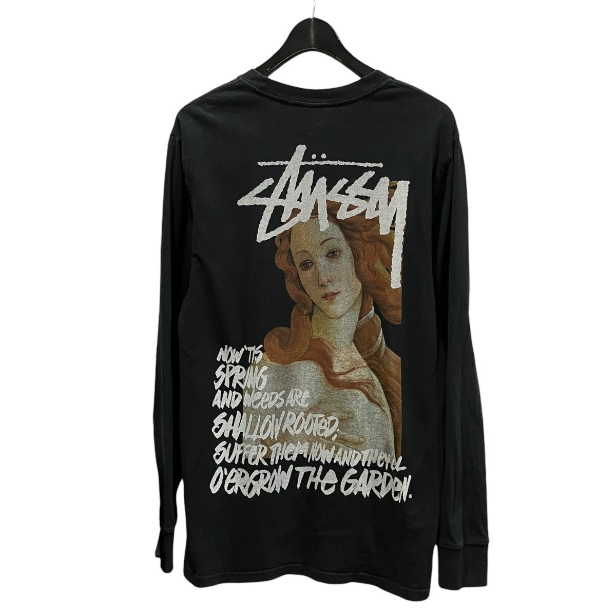 バックプリント長袖Tシャツ