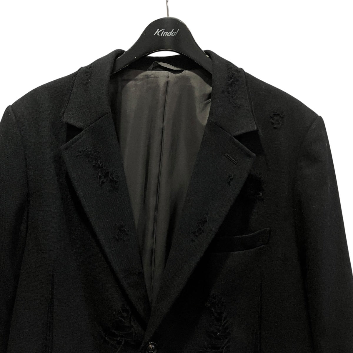 RECYCLE WOOL DAMAGE JACKETダメージ加工ジャケット22SS07JK48