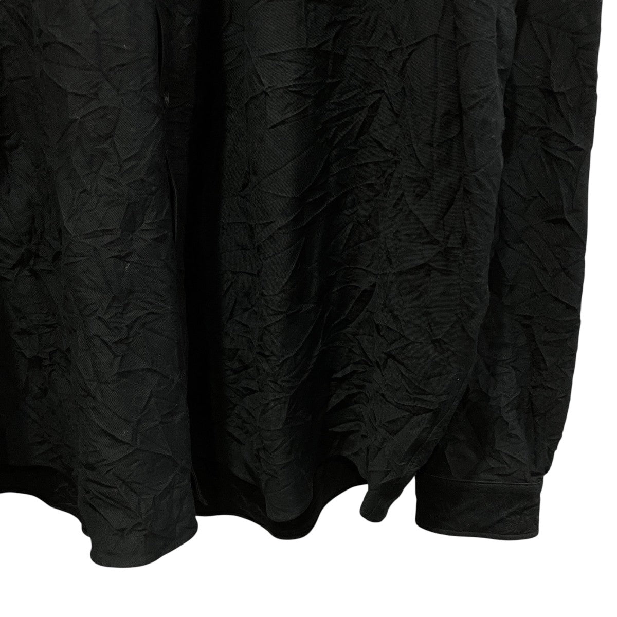シワ加工シャツKM24A-044