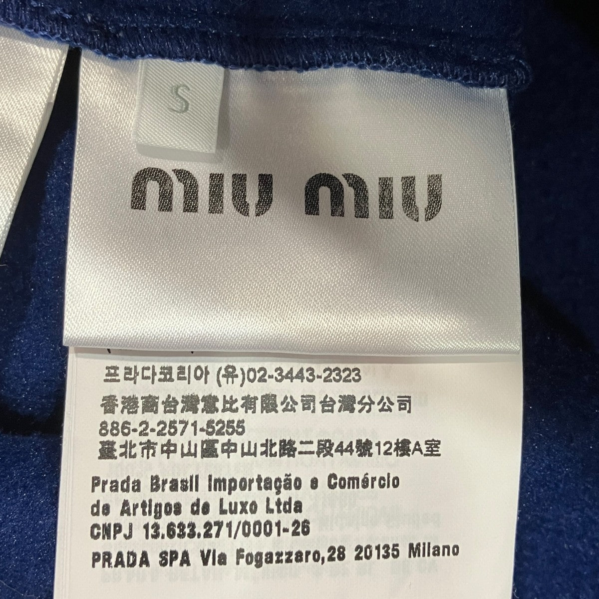 クロップドフリースジャケットMJL041