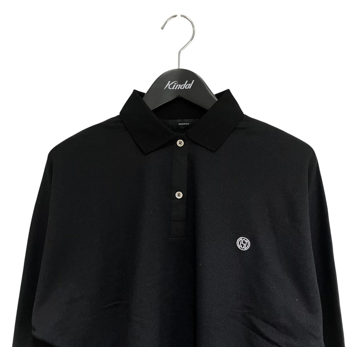 OBSIDIAN POLO LONG SLEEVE SHIRT長袖ポロシャツODW24AS004 古着・中古-3枚目のアイテム画像