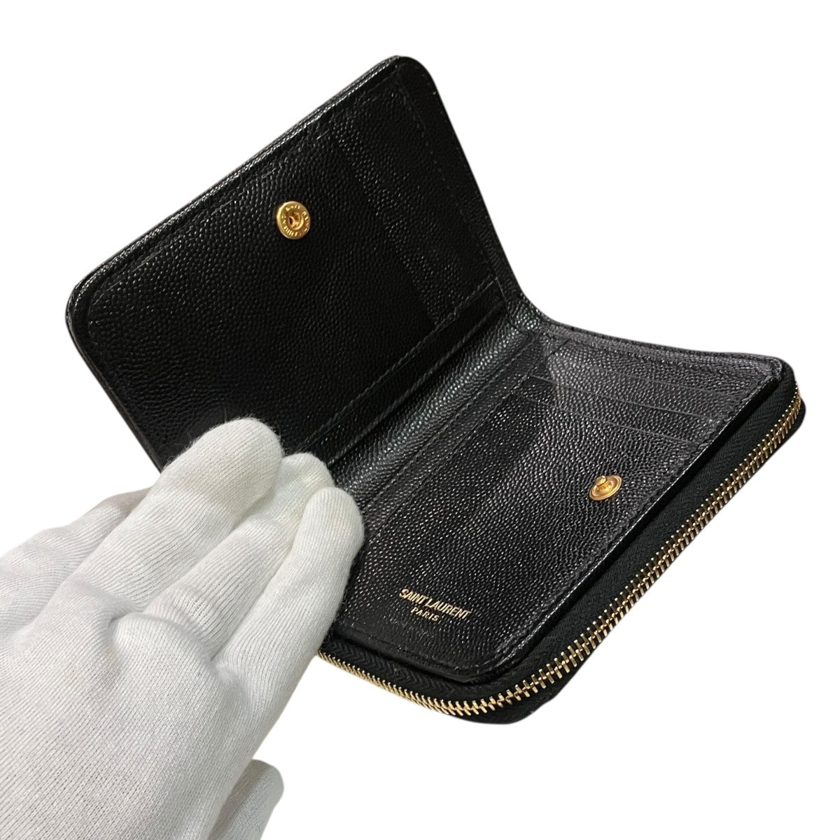 SAINT LAURENT 二つ折り財布 Saint Laurent Paris(サンローランパリ) 2つ折り財布403723 403723