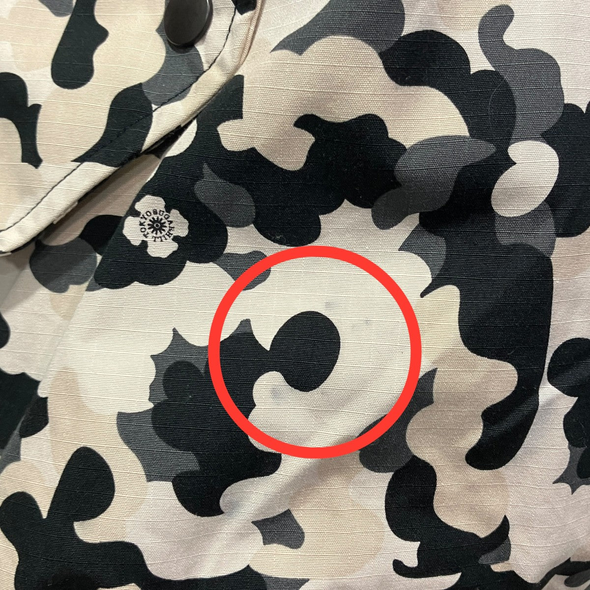 FLOWER CAMO PARKAフラワーカモアノラックパーカー