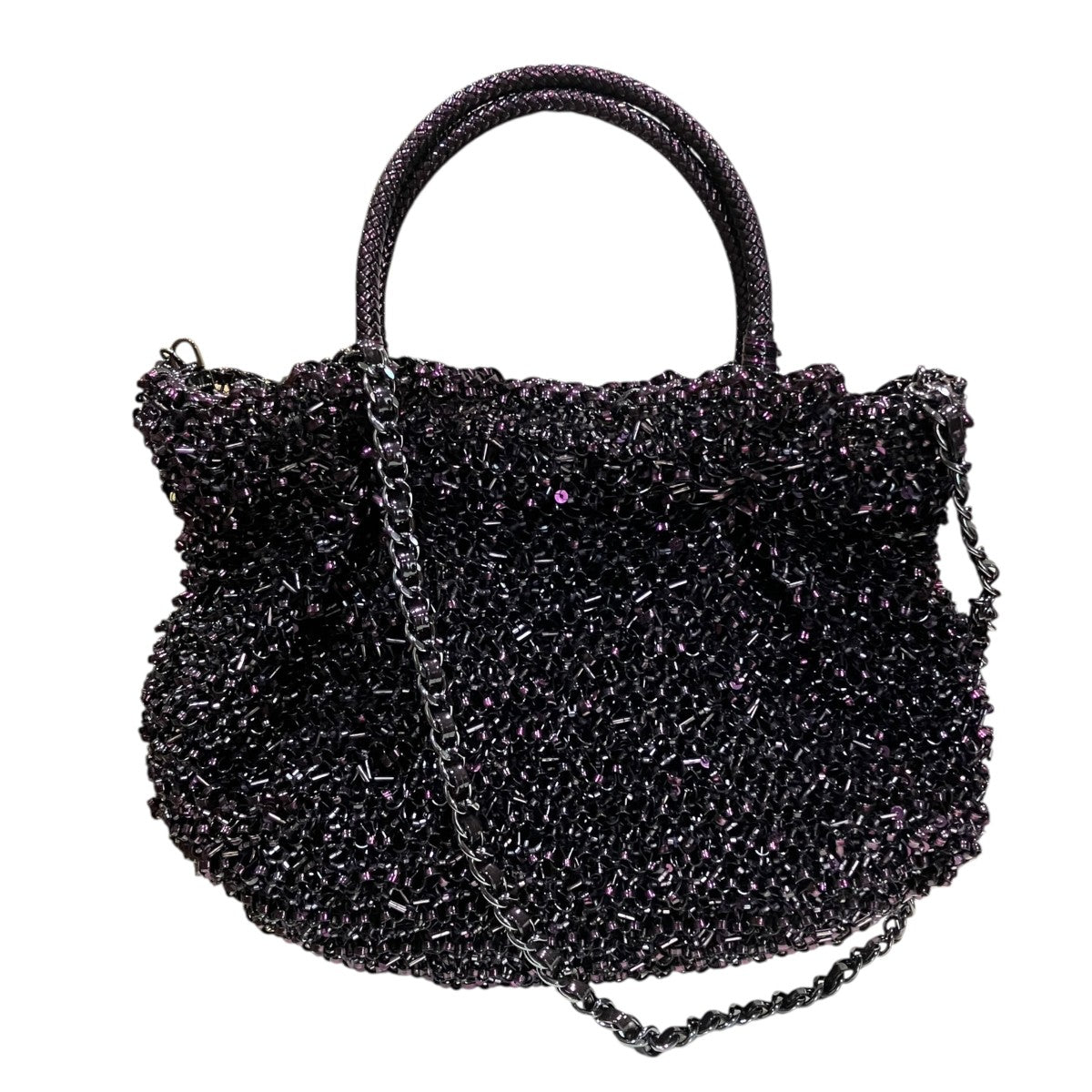 WIRE GLITTER4WAYワイヤーグリッターハンドバッグ