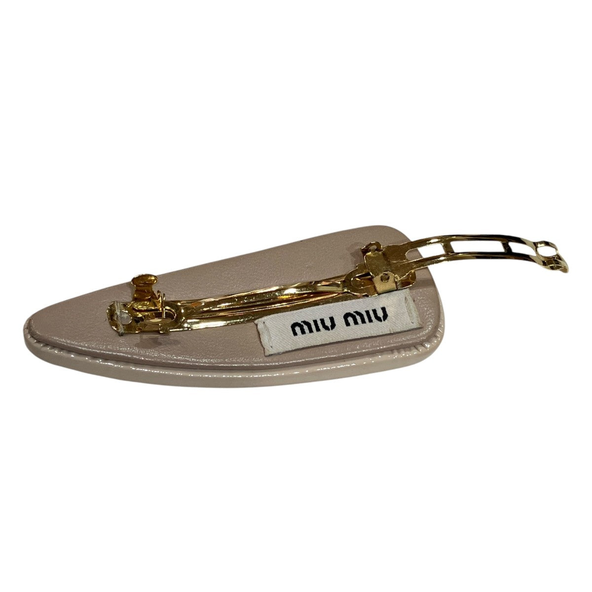 MIU MIU バレッタ ヘアクリップ 古着・中古-3枚目のアイテム画像
