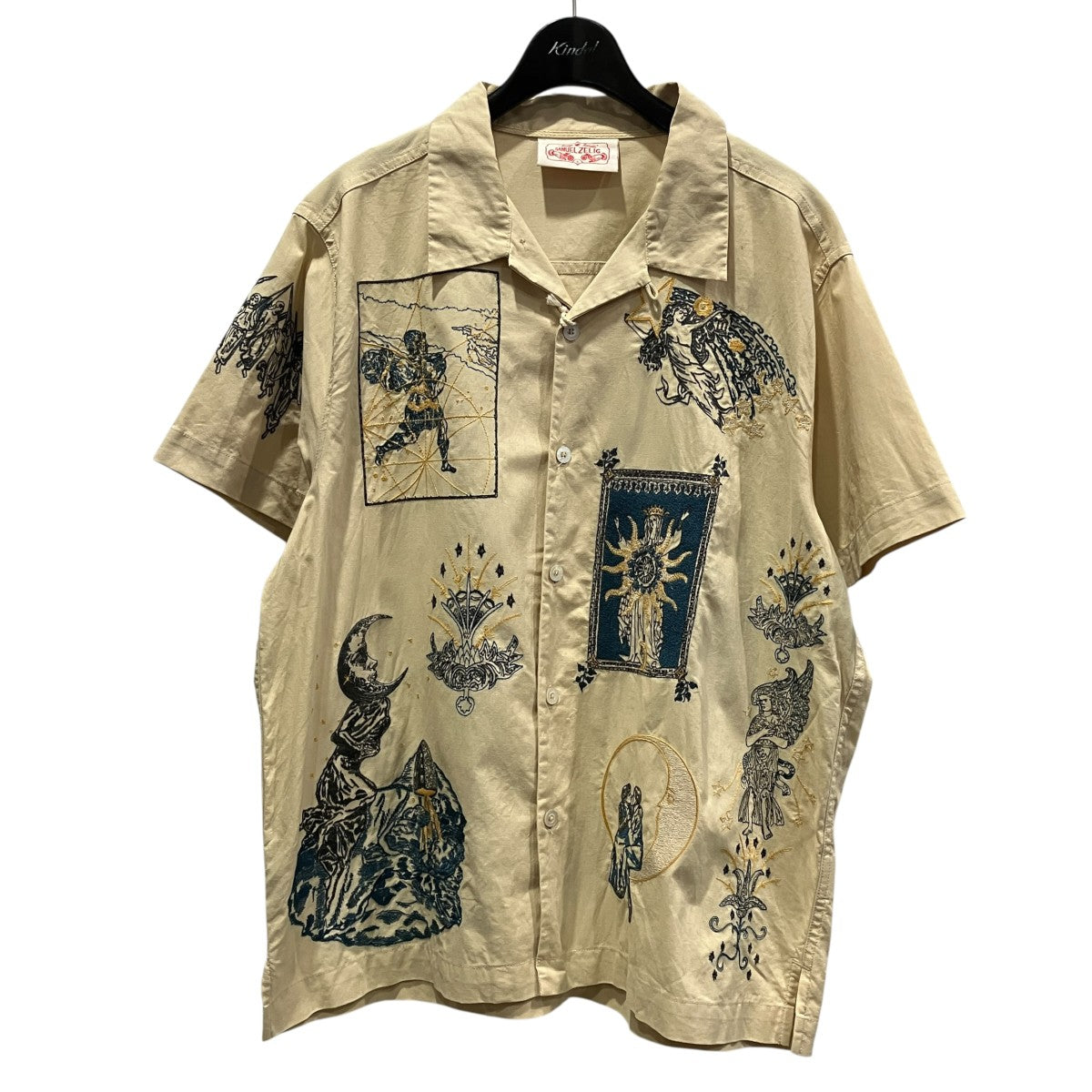 La Luna Camp Shirt刺繍シャツ
