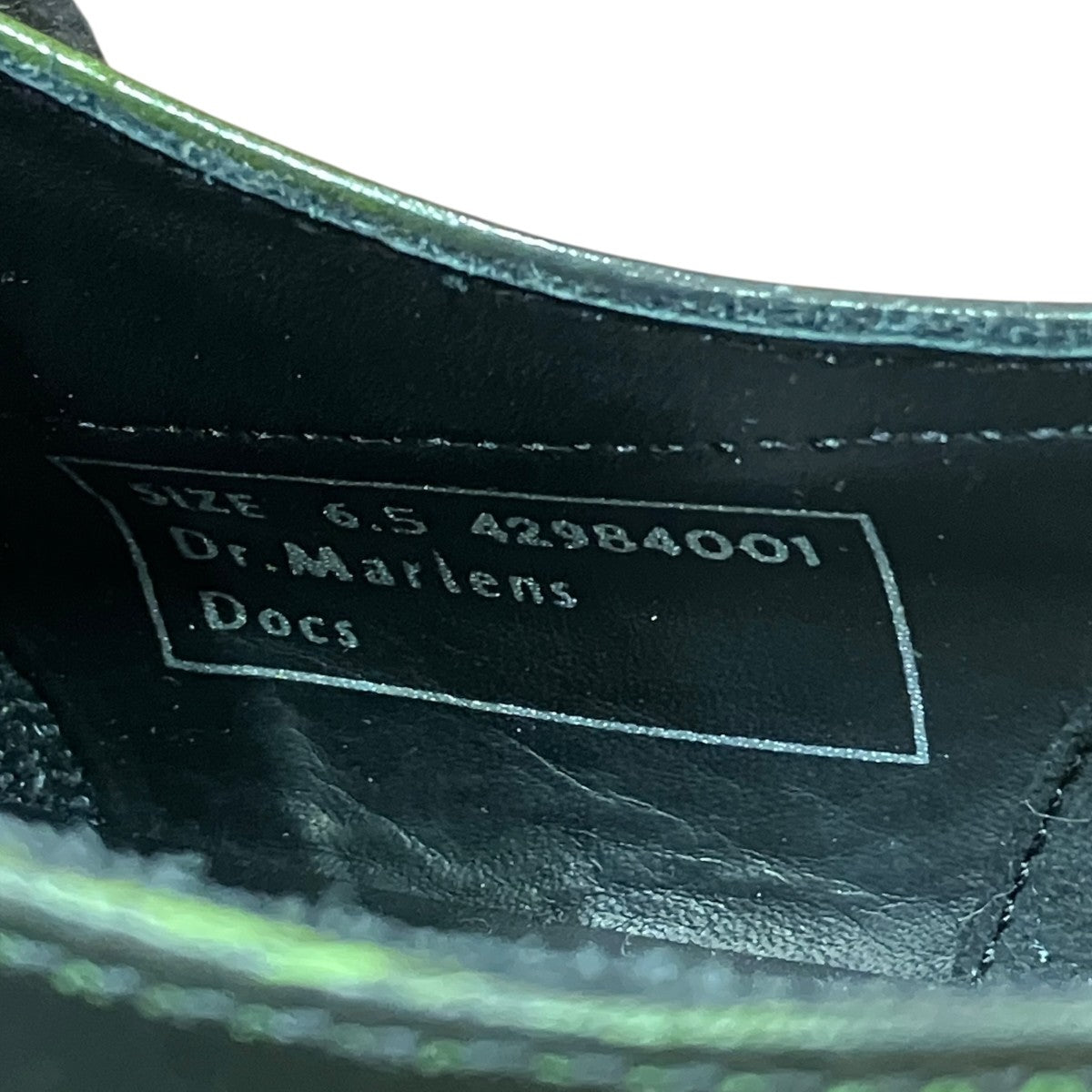 Kiko Kostadinov×Dr．Martens Toe Box Shoeシューズ 古着・中古-7枚目のアイテム画像