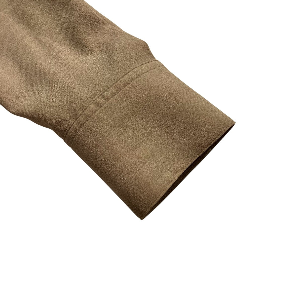 PKT DETAIL BLOUSE PRIME GGTバンドカラーシャツ